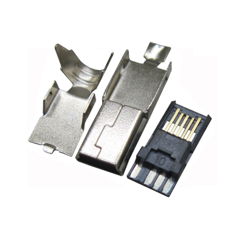 How can miniUSB, with its compact size, adapt to small electronic devices while ensuring data transmission efficiency?